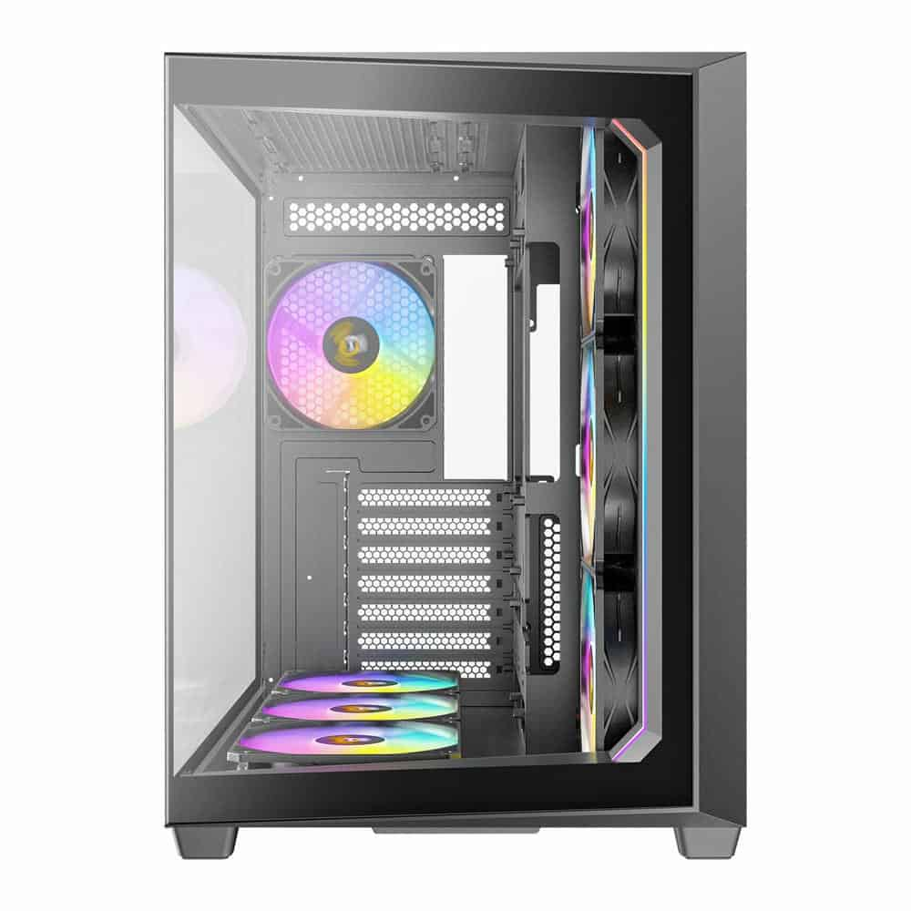 (image for) Antec C5 ARGB Mid Tower Tempered Glass PC Gaming Case Black